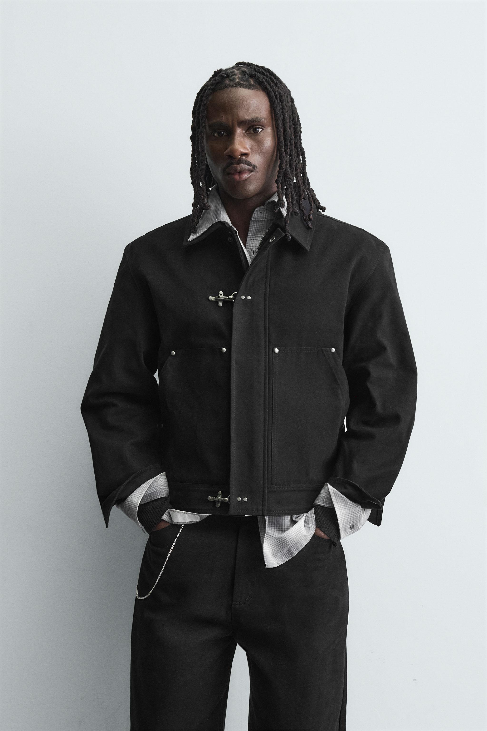 BLOUSON COUPE DÉCONTRACTÉE AVEC BRANDEBOURGS